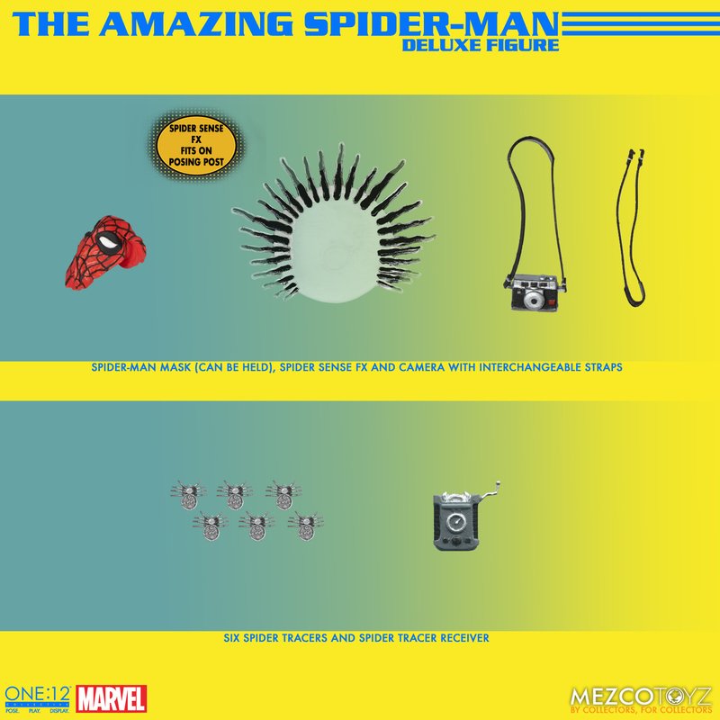 Фигурка Amazing Spider-Man — Mezco One 12 Collective Deluxe 16.jpeg