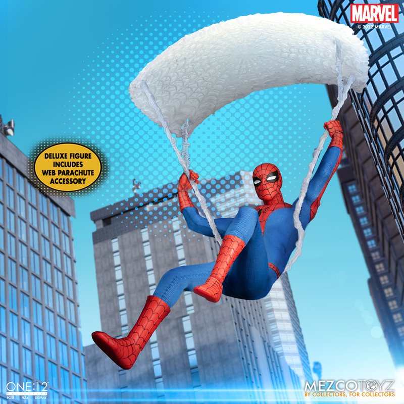 Фигурка Amazing Spider-Man — Mezco One 12 Collective Deluxe 4.jpeg