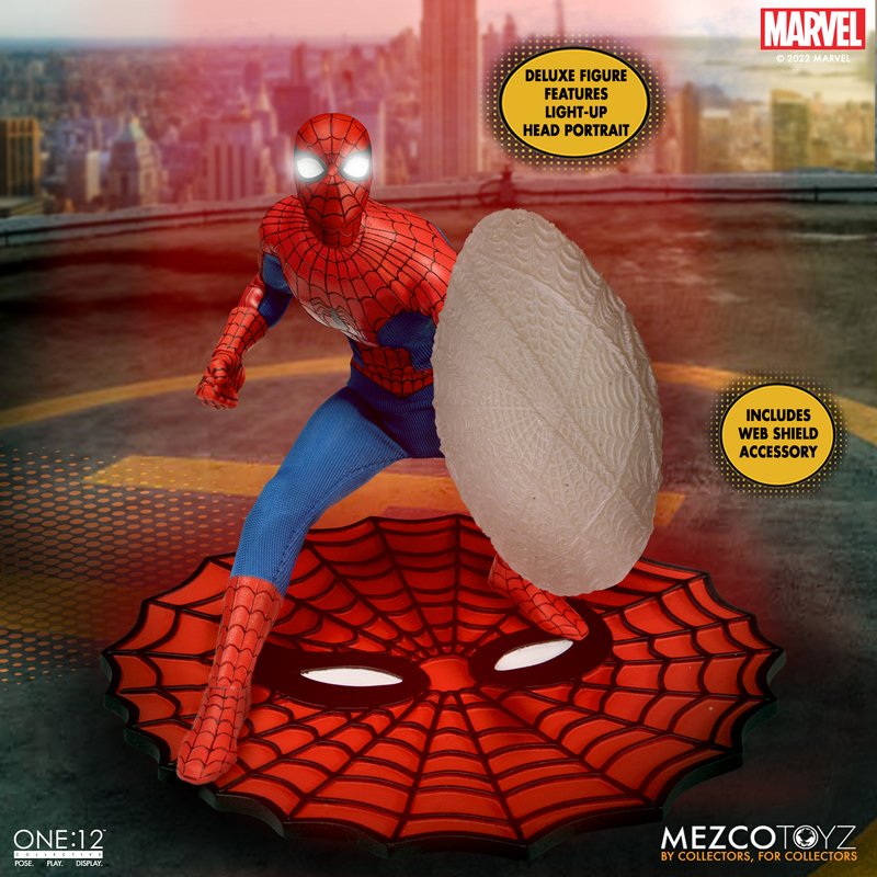 Фигурка Amazing Spider-Man — Mezco One 12 Collective Deluxe 8.jpeg
