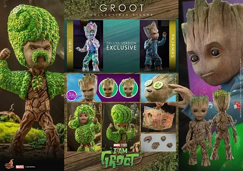 Фигурка Грут — Hot Toys TMS089 I Am Groot Deluxe