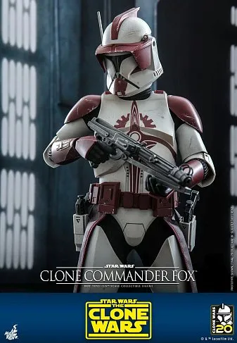 Фигурка Clone Commander Fox — Hot Toys TMS103 Star Wars The Clone Wars 1/6