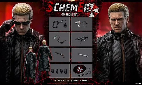 Фигурка Resident Evil — Present Toys PTSP84 Albert Wesker 1/6