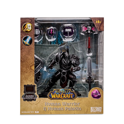 Фигурка Human Paladin Warrior Epic — McFarlane Toys World of Warcraft Figure
