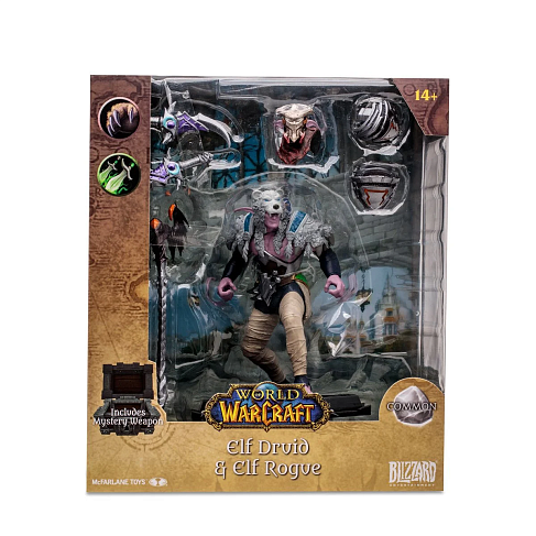 Фигурка Elf Druid Rogue Common — McFarlane Toys World of Warcraft Figure