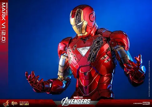 Фигурка Iron Man Mark VI 2.0 — Hot Toys MMS687D52 Avengers 1/6