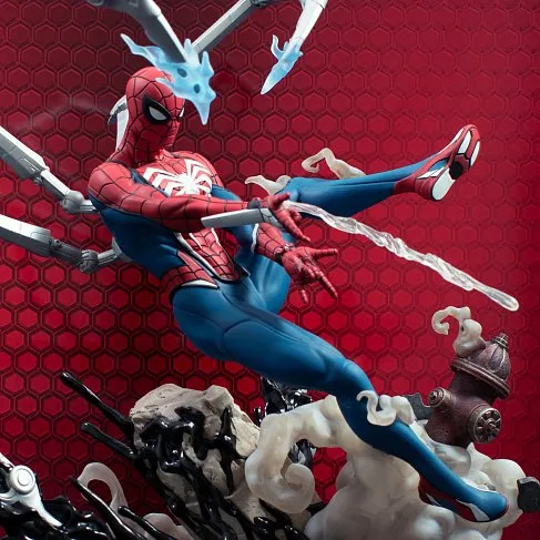 Фигурка Gamerverse Spider-Man 2 — Marvel Gallery DLX PVC Statue