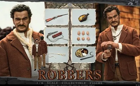 Фигурки — Present Toys West Cowboy/Gunning Killer/Robber 1/6
