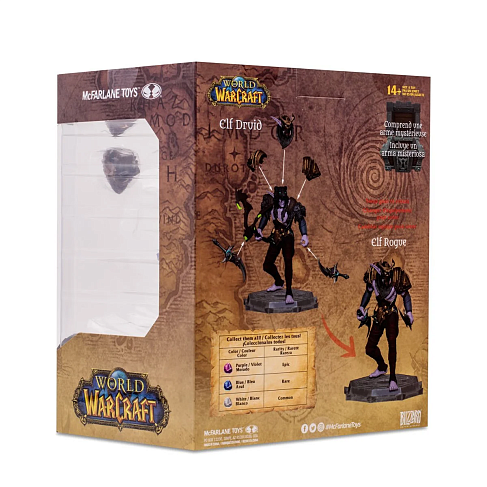 Фигурка Elf Druid Rogue Epic — McFarlane Toys World of Warcraft Figure