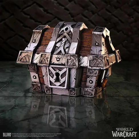 Шкатулка Сундук — Nemesis Now World Of Warcraft Silverbound Treasure Chest Box