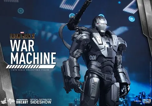 Фигурка Железного Человека Воителя — Hot Toys Iron Man 2 Diecast 1/6 War Machine