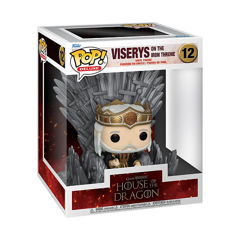 Фигурка Viserys on the Iron Throne — House of the Dragon Funko Pop! #12