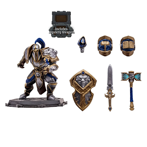 Фигурка Human Paladin Warrior Common — McFarlane Toys World of Warcraft Figure