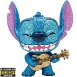 Фигурка Stitch w Ukulele Diamond Glitter — Lilo Stitch Funko Pop! EE Exclusive