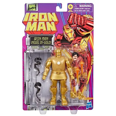 Фигурка Iron Man Mark 1 Gold — Hasbro Marvel Legends