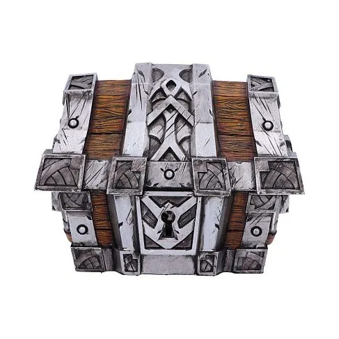 Шкатулка Сундук — Nemesis Now World Of Warcraft Silverbound Treasure Chest Box