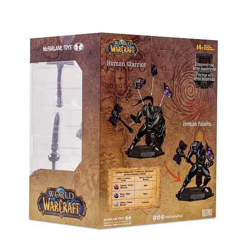 Фигурка Human Paladin Warrior Epic — McFarlane Toys World of Warcraft Figure