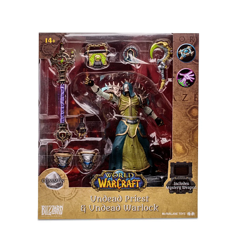 Фигурка Undead Priest Warlock Common — McFarlane Toys World of Warcraft Figure