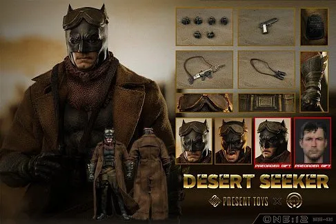 Фигурка Бэтмен — Present Toys SS-01 Desert Seeker Knightmare Batman 1/12